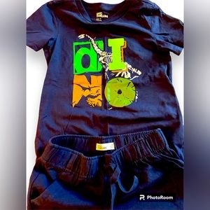 Epic Threads Boys Drawstring Blue Shorts Set (Size 6)